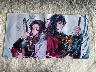 Demon Slayer Kimetsu No Yaiba Anime Large Gaming Mouse Pad Mat, Size 29in.x16in.
