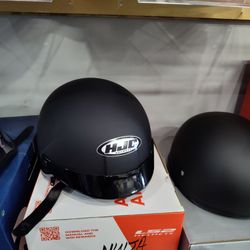 Motorcycle half helmet size medium brand new HJC