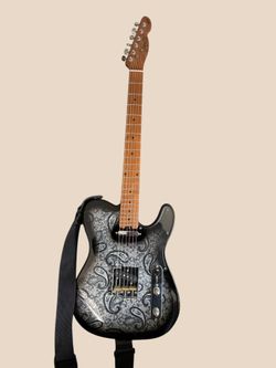 Firefly Black Paisley Telecaster Guitar