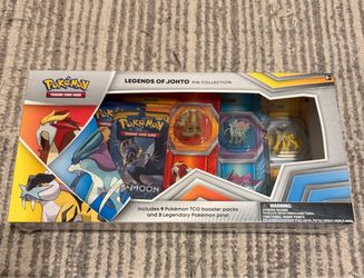 Legends of Johto Pin Collection