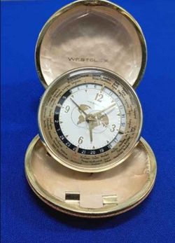 Vintage travel clock