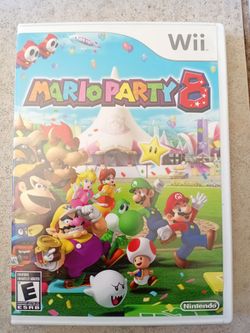 Mario party 8 wii complete game $25 firm