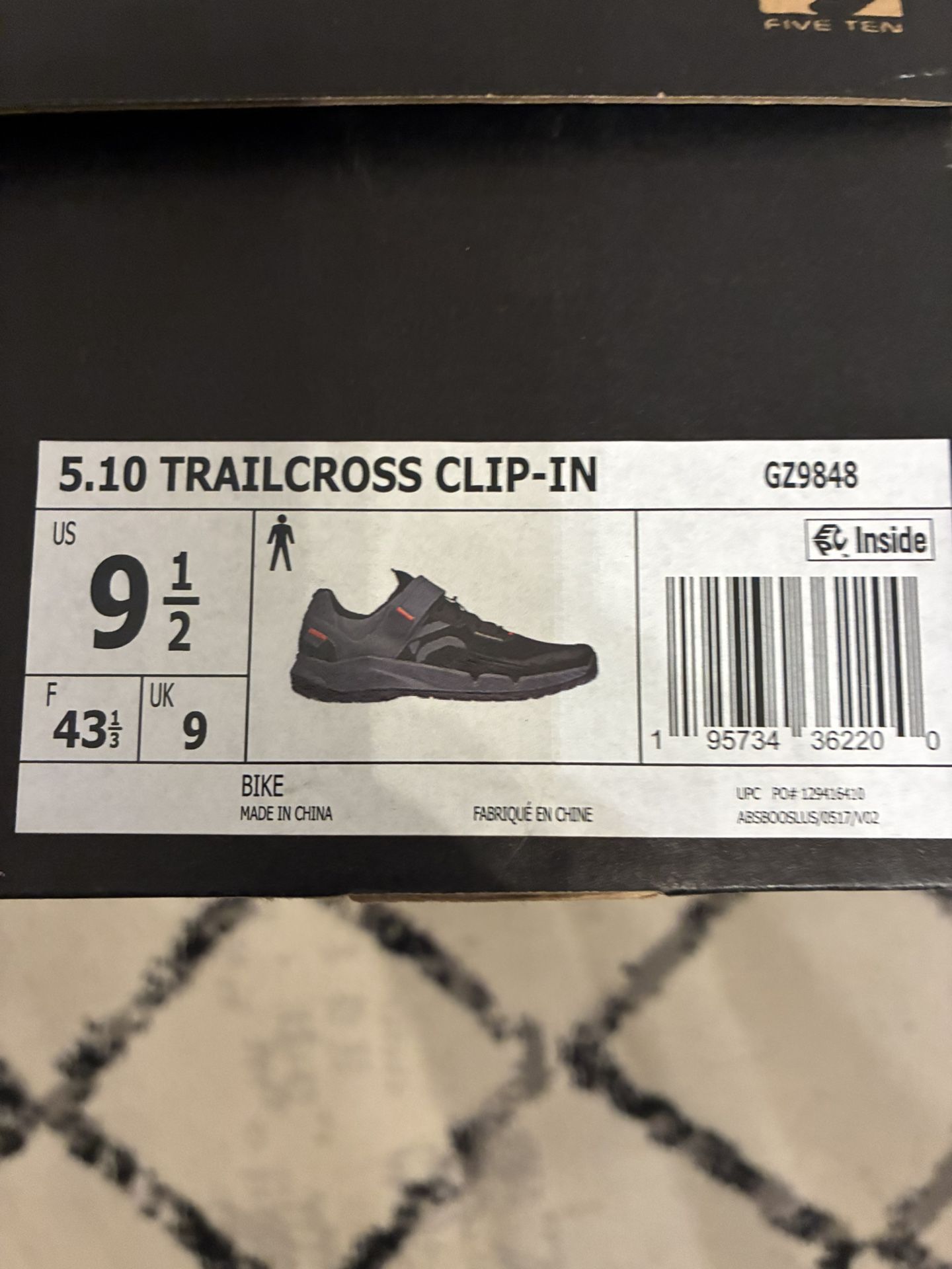 FiveTen Clipless Mountain Bike Shoe