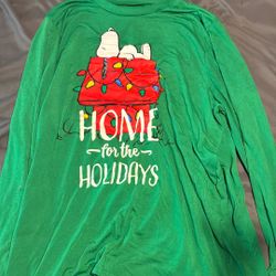 Snoopy Sweatshirt Pjs