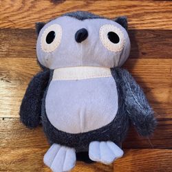 Kohls Cares Aesops Fables Grey Hooty Owl Plush Stuffed Animal Kids Gray 10"