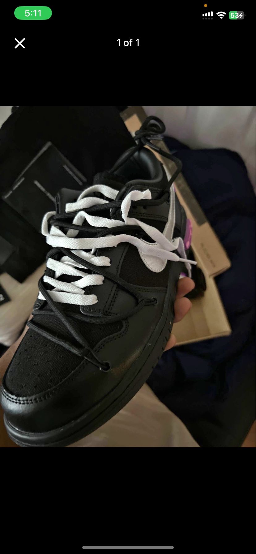 Offwhite Dunks 50/50