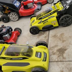 Lawnmower Riobi Bateria 