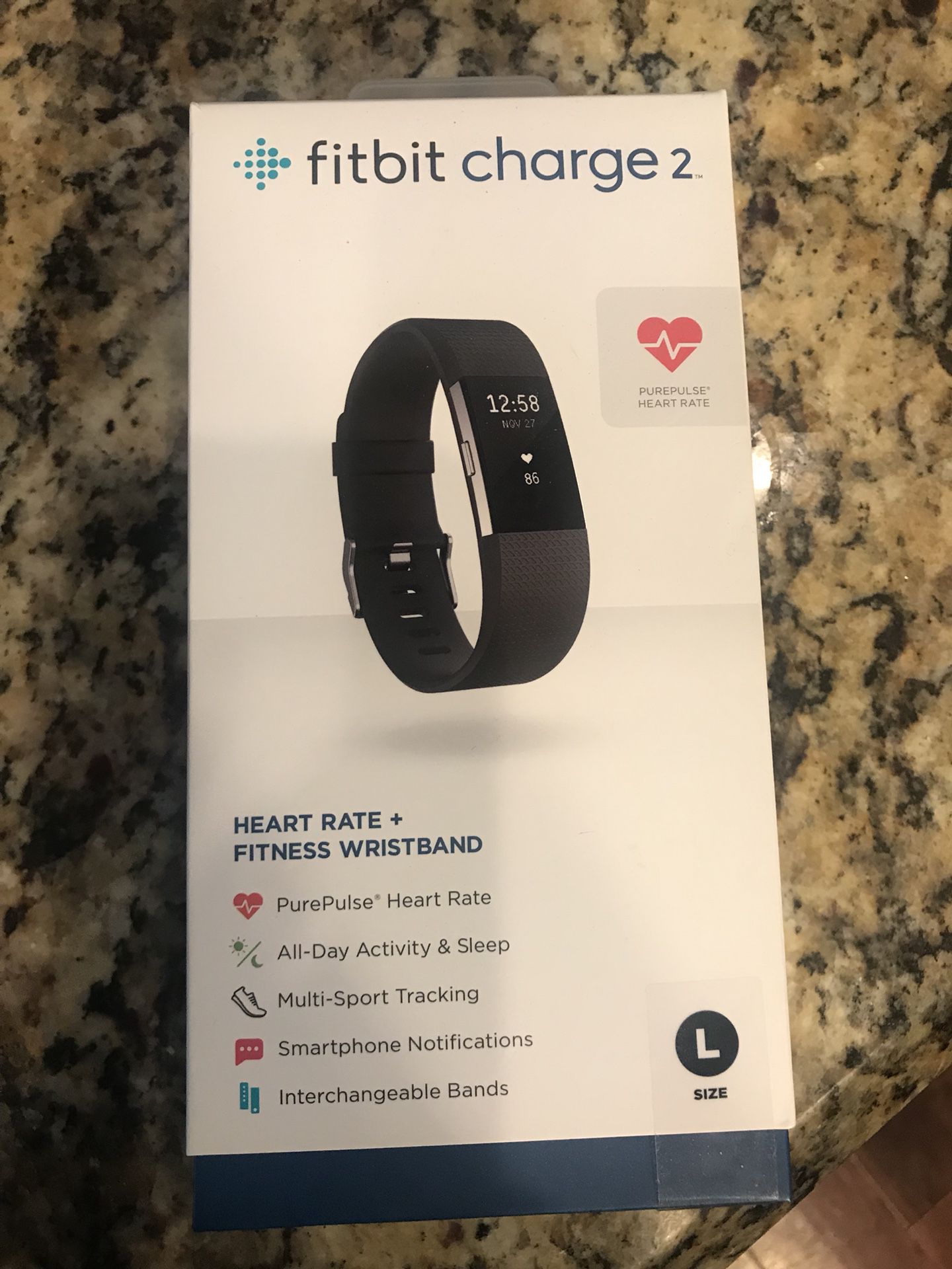 Brand New Fitbit Charge 2 Heart Rate & Activity tracker