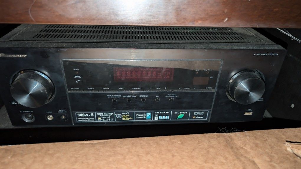 Pioneer Receiver VSX-524