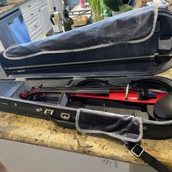 Yamaha SV-120 Electric Silent Violin Brown  w/ Case & Bow 