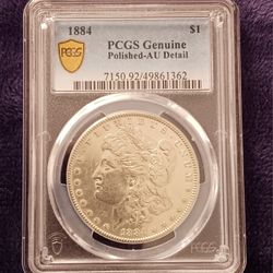 1884 Philadelphia Mint Morgan Dollar