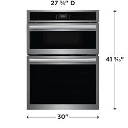 Frigidaire Gallery 30" Electric Wall Oven and Microwave Combination