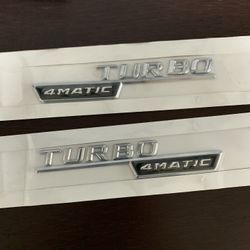 Car Turbo Logo Set New