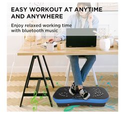 JUFIT Fitness Vibration Plate Exercise Equipment Whole Body Shape Exercise