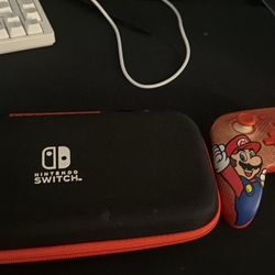 Nintendo OFFICAL case+ Nintendo Power A Controller Don’t Have The Wire For It Anymore But Works Great 