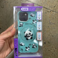 NWT Cute panda Spin IPhone case