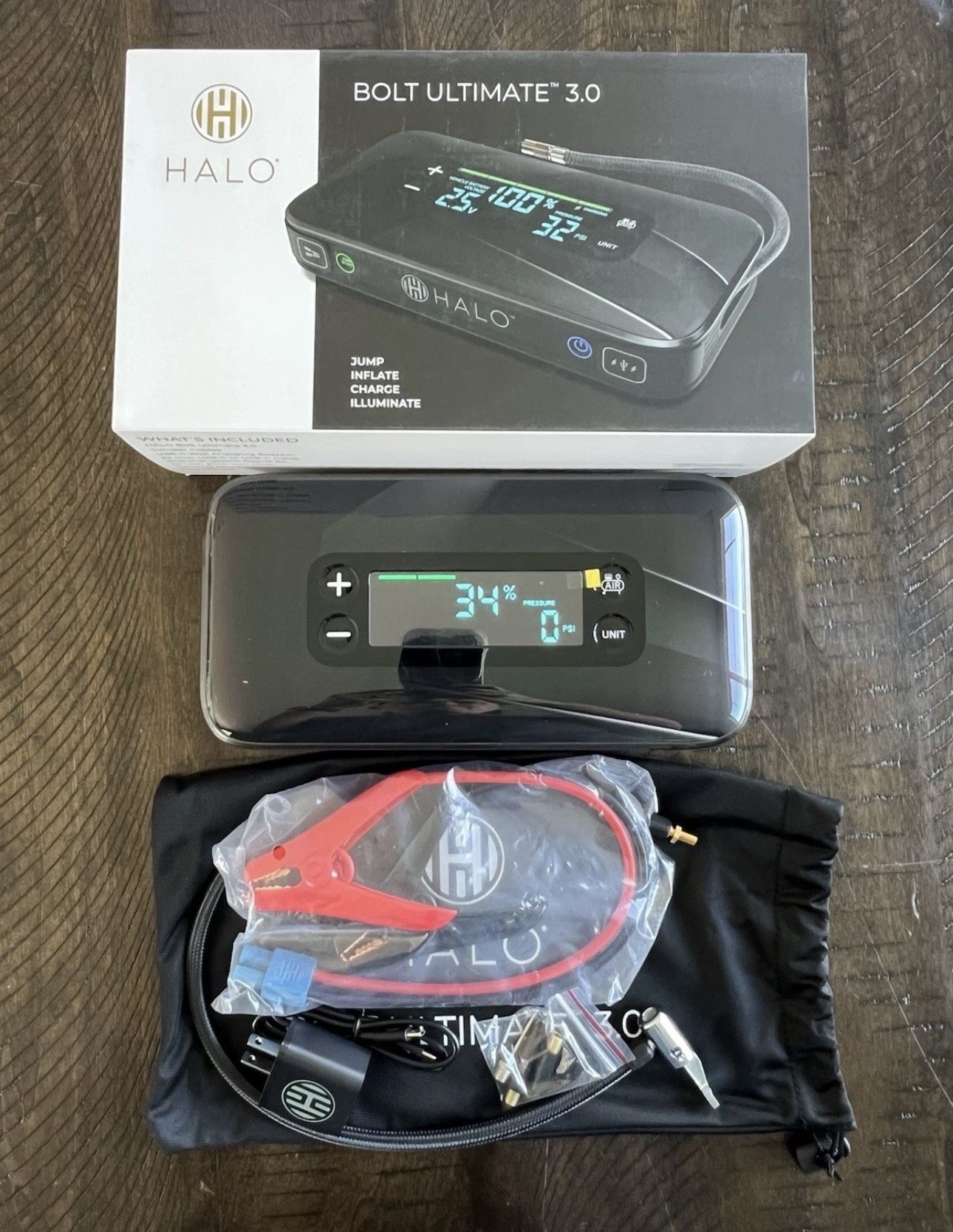 Halo Bolt Ultimate 3.0 Jump Start Power Station 