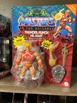 Thunder Punch He-man Motu