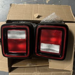 Jeep Wrangler JL Halogen Taillights 18-22