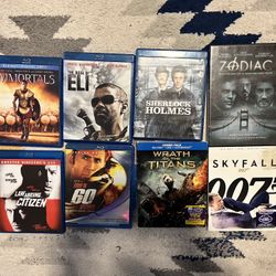 Assorted Blu-Rays For Sale 5$ Each