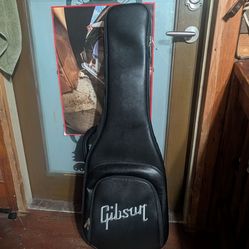 Gibson leather guitar case