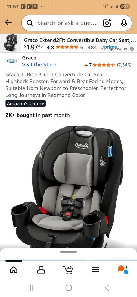 Car Seat Graco