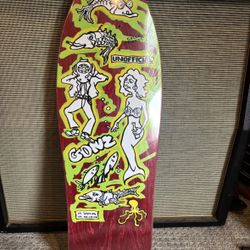 Mark Gonzales Unofficial Skateboards (signed Cert.)