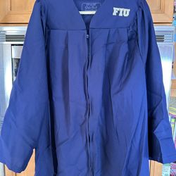 FIU BLUE GRADUATION GOWN 