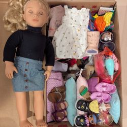 Our Generation & Barbie Dolls