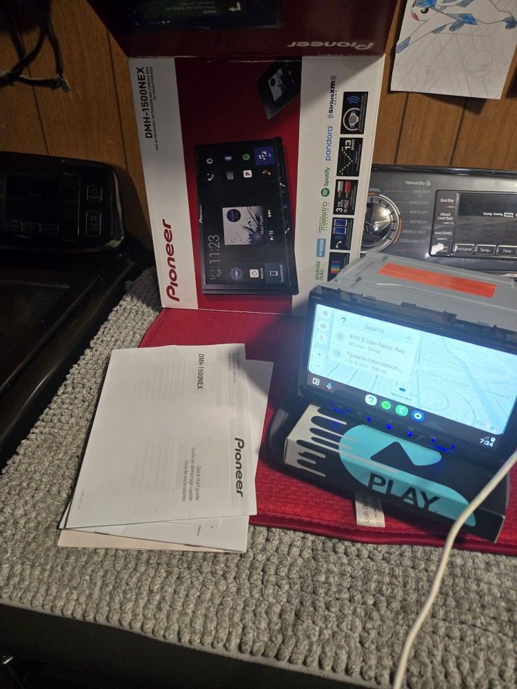 Pionner Doble Din Car Play Stereo