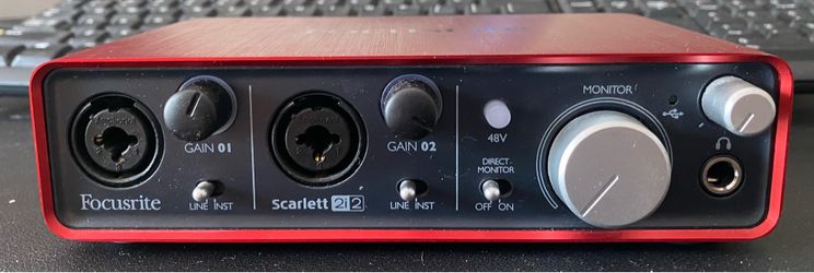Focusrite Scarlett 2i2 Audio Interface