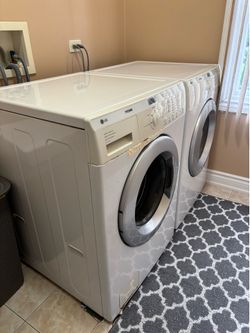 Washer /dryer (working but dryer is leaving black streaks)