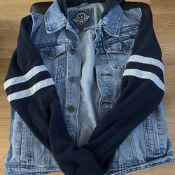 Urban Republic Denim Jacket with Hoodie