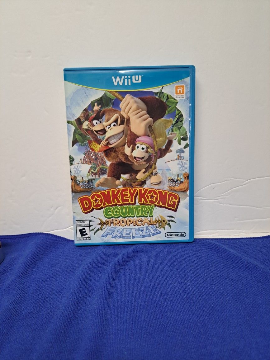 Donkey kong country tropical freeze for nintendo Wii U