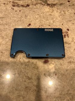 Ridge wallet