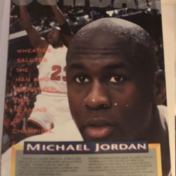 Rare 2000 Michael Jordan 23 Unopened Wheaties Cereal Box Chicago Bulls