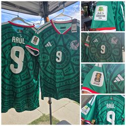 MEXICO FANS 2026 WORLD CUP JERSEY $60 each  RAUL MORA Mexico home ROUND OF 16 Mundial 2026 World Cup USA Soccer jersey usa mexico