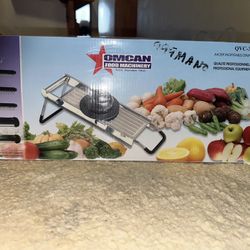Omcan USA Stainless Steel Mandoline Slicer w/ 5 Blades