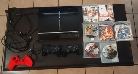 PlayStation 3 Console"Backwards compatible"Bundle with Games