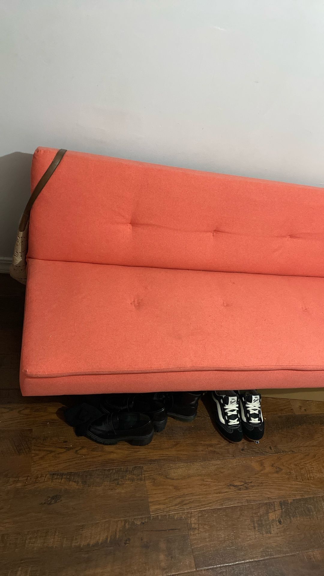 Pink Futon Sofa