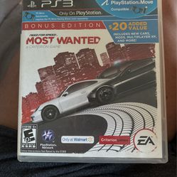 PS3  NEED FOR SPEED MOST WANTED