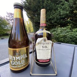  Empty Vintage XL Bottles 
