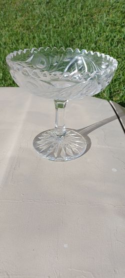 Crystal Compote Centerpiece