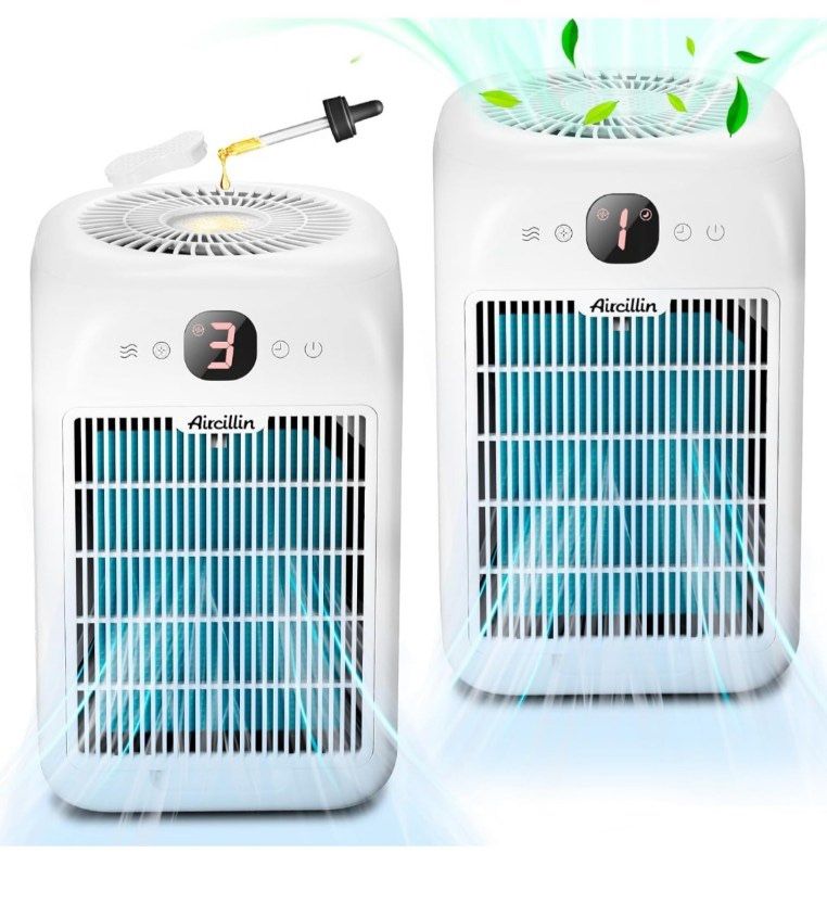 2 Pack Arcillin Air Purifiers