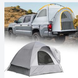 Camping Tent Waterproof Fit Pick Up Trucks With 6 To 6.5’ Bed Size 