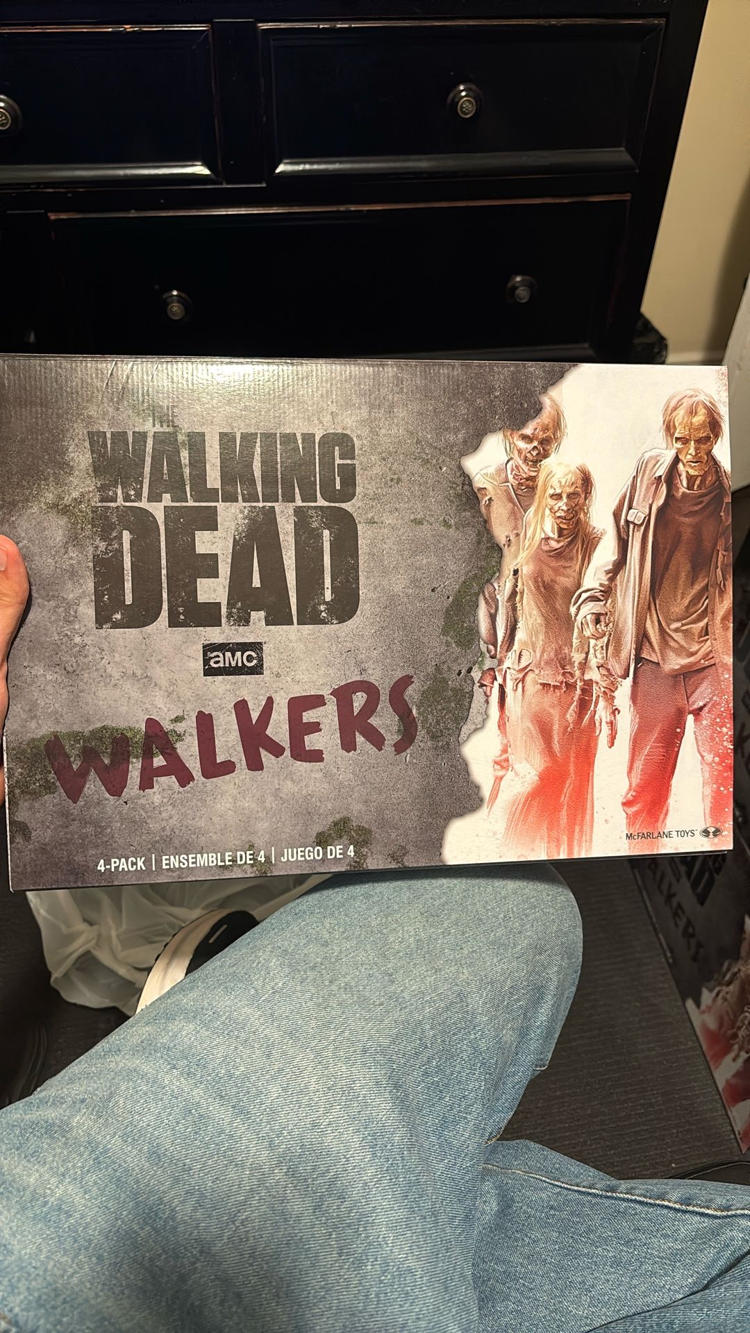 McFarlane Toys Walkers The Walking Dead 5" 4-Pack 5 inch Action Figures