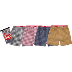Supreme Plaid Size MEDIUM- NEW