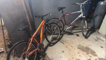 Two Used Mountain Bikes – Specialized & Giant
