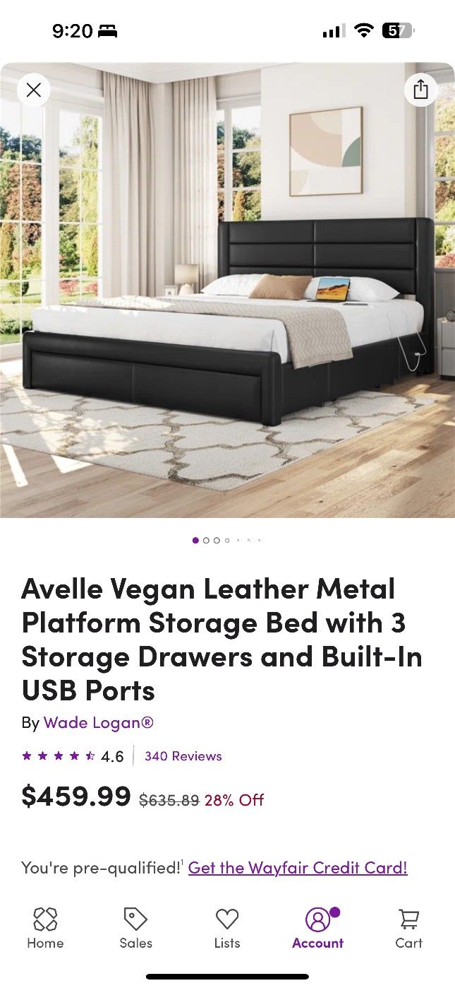 Bed Frame (No Matress)