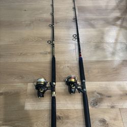 pair of penn 850 ss, heavy duty, Fishing Rods and reels